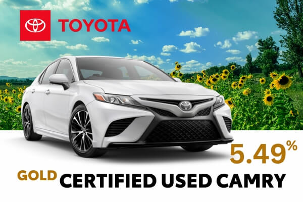 Certified Used Camry Special